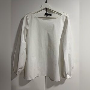 Theory Poplin Shirt Blouse Size P